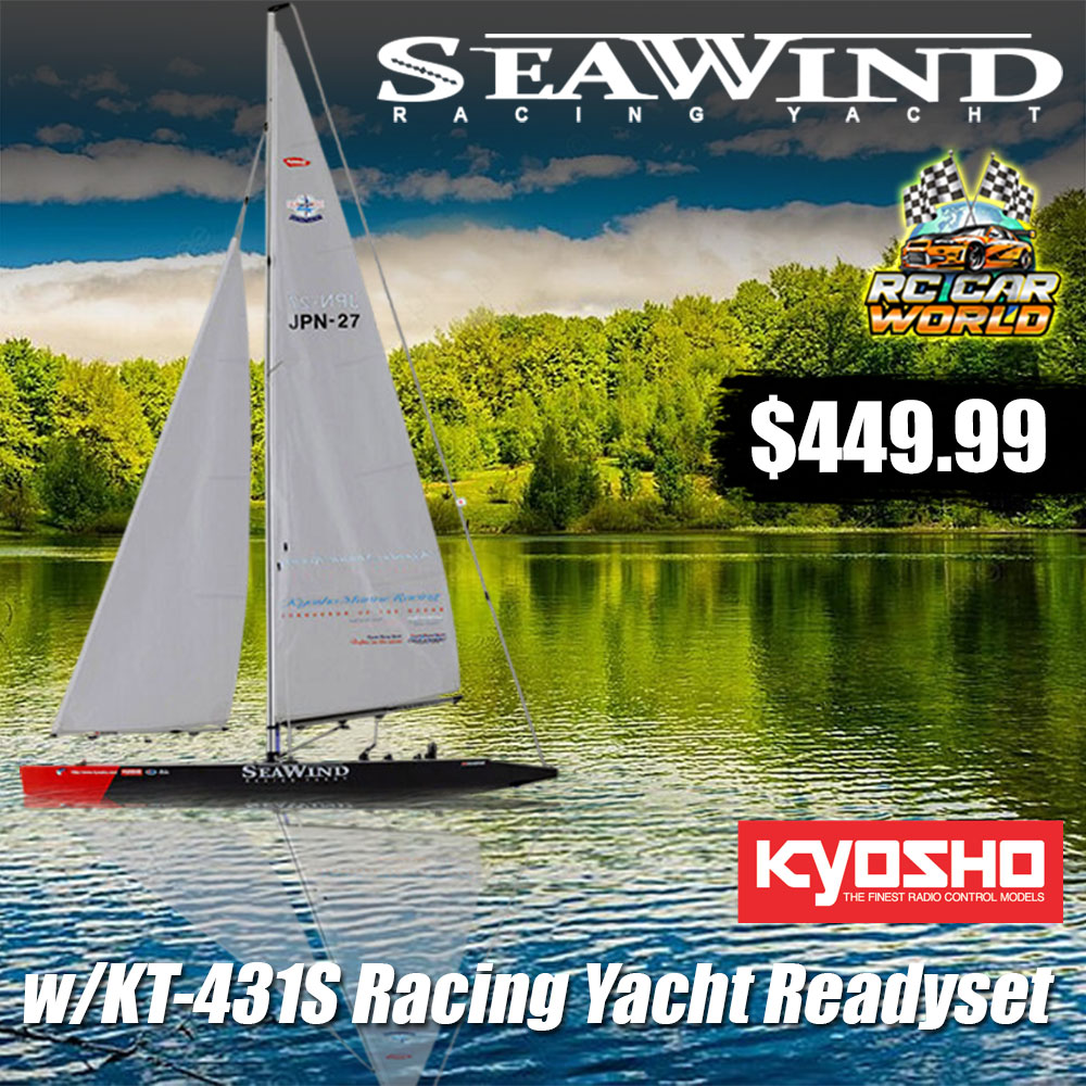 Kyosho Seawind W/ KT-431S Racing Yacht RTR R/C
Available now at the store $449.99
Buy here: rccw.us/seawind
#Rckyosho #RcSeawind #RcKT431S #RcracingYacht #RTR #RcBoats #RcCarWorld