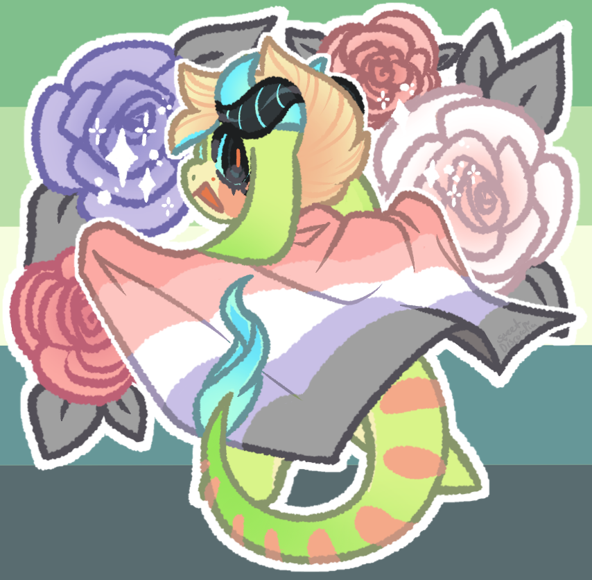 Sweet_Disco's tweet photo. Happy #asexualawarenessday / #asexualityday
Grrrr I'm a scary queer, grrrr
#asexual #aroace #aromantic #orchidsexual #cupioromatic #aroacespec #arospec https://t.co/BzT9O1HV8j