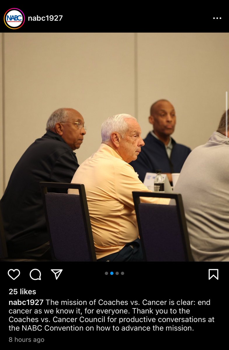 All these State fans trashing Roy because “he pulled up to the Final Four just to watch State lose.” They must all be casuals, not knowing the NABC hosts a coaches clinic in conjunction with the final four every year. Roy Williams continues to give back to the game of college