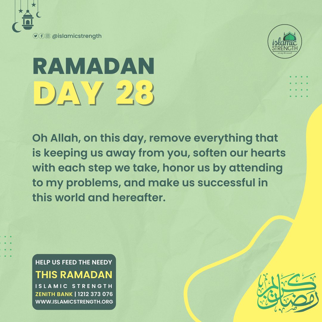 #Ramadan Day 28