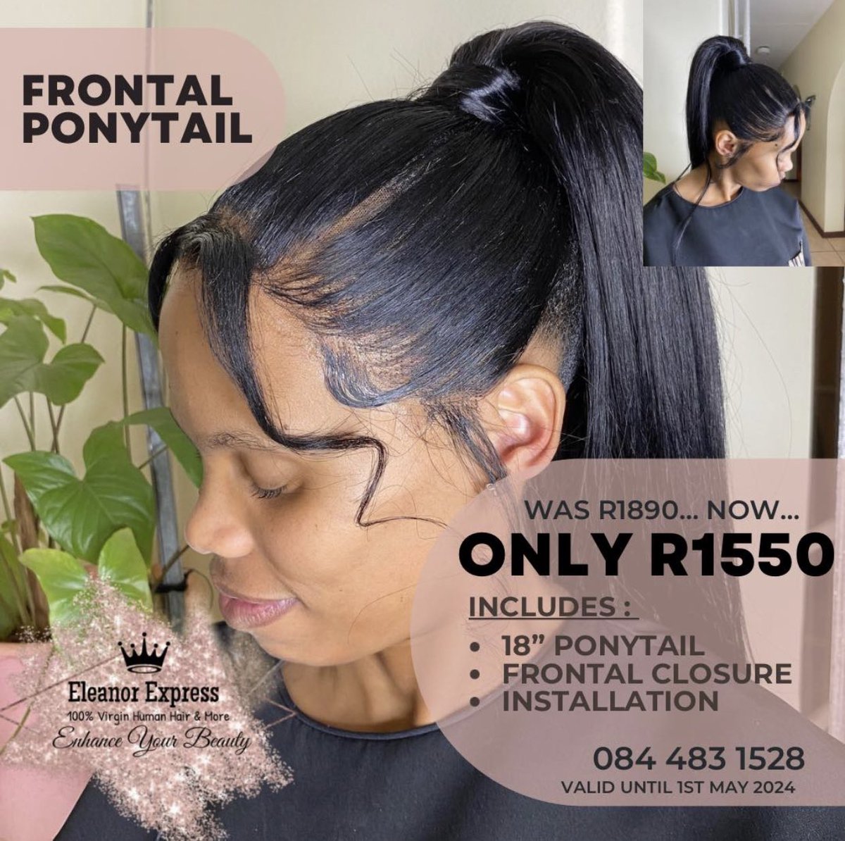 Ngwekazi_Map's tweet image. What instagram.com/eleanorexpress… said! 🔥
Shop all custom glueless lace wigs,quality bundles and closures, wig accessories/products from Eleano Express on IG.

#eleanoreexpress #wigmaker #frontals #lace