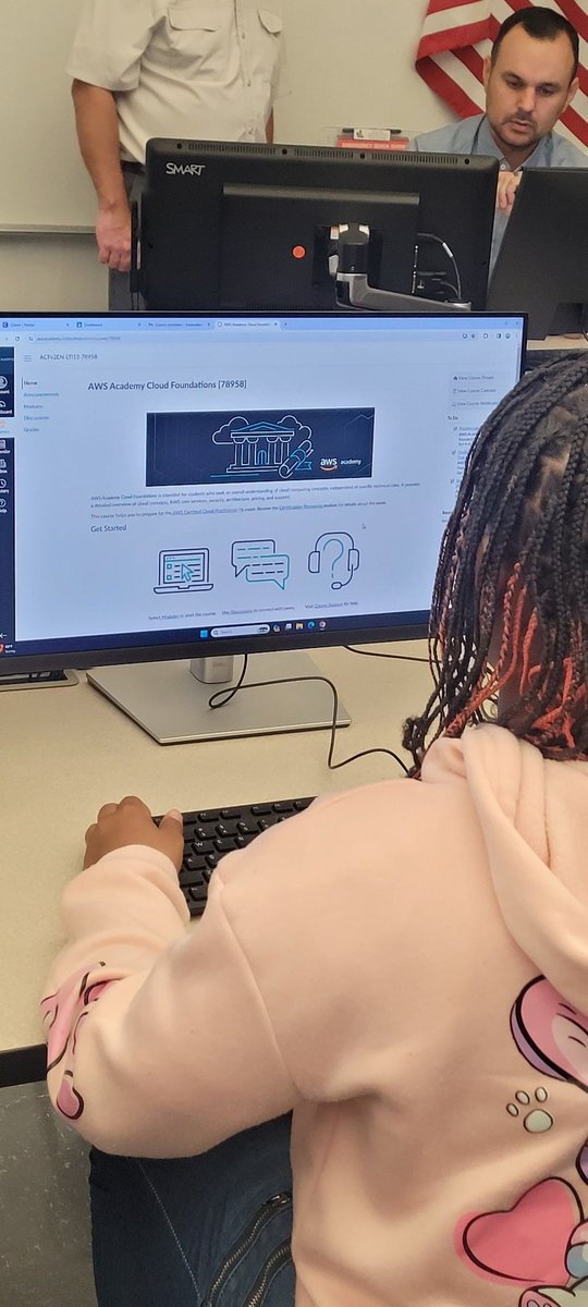 Preparing my students from @Lauderhill612 to add the AWS (Amazon Web Services) Cloud Practitioner Industry Certification to their resumes. #PantherPride #Bschool @BrowardSTEM @kkalimaxwell #JustResults
 #Trendsetters #SuummerBridgeCybersecurity #Sponsors