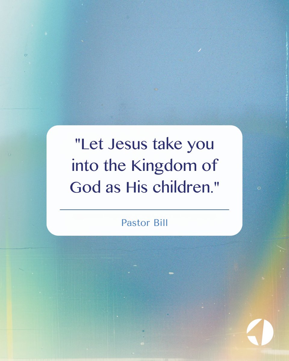 ChristJourney's tweet image. Discover the profound love of our Savior, guiding us into the Kingdom of God as cherished children. Embrace His tender care and endless grace today. Ready to journey deeper into His embrace? Drop a ❤️ below to say "Yes"!

#ChristJourney #MessageHighlight #MessageQuote