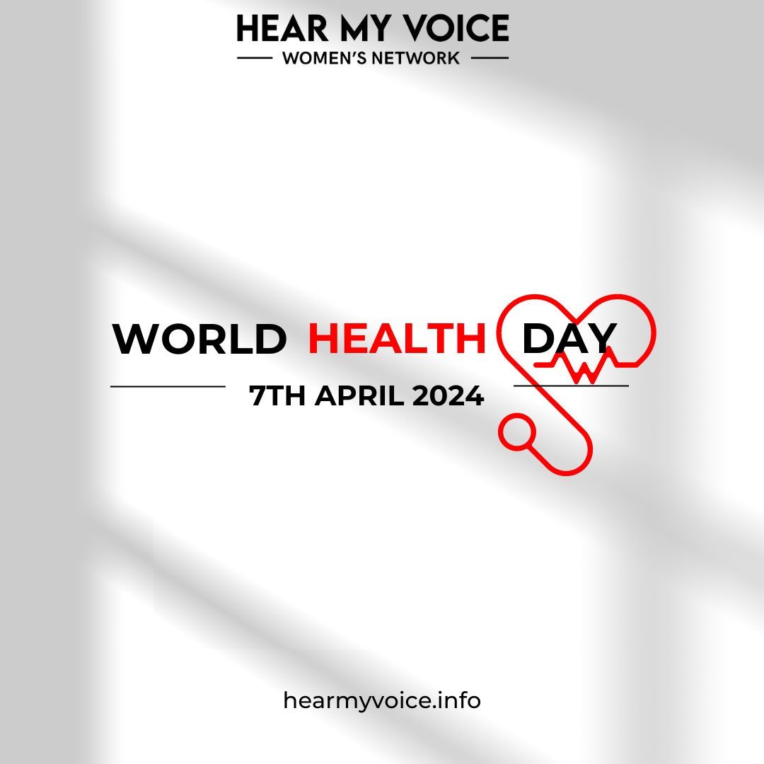 Beyond physical health, #WorldHealthDay reminds us of the importance of mental and emotional well-being. Join us this month as we explore the many facets of 'health for all.' How can we work together to achieve health equity? #HearMyVoice #MentalHealthMatters #WorldHealth