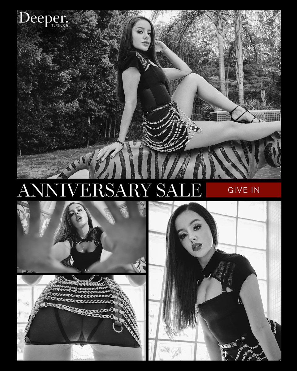 Our 50% OFF Anniversary Sale is this weekend only! Give in to @VannaBardot now and experience ALL of Deeper 💯 vxn.link/deepersale