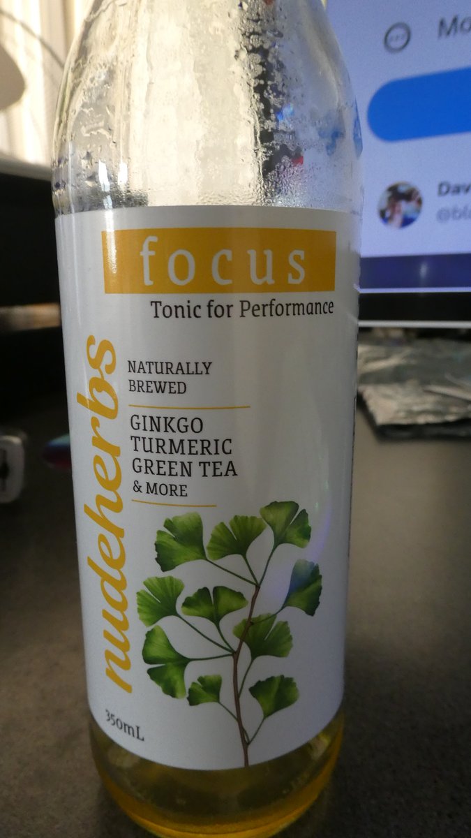 @Catsillyness Nudeherbs Focus Naturally Brewed Ginkgo Turmeric Green Tea & More