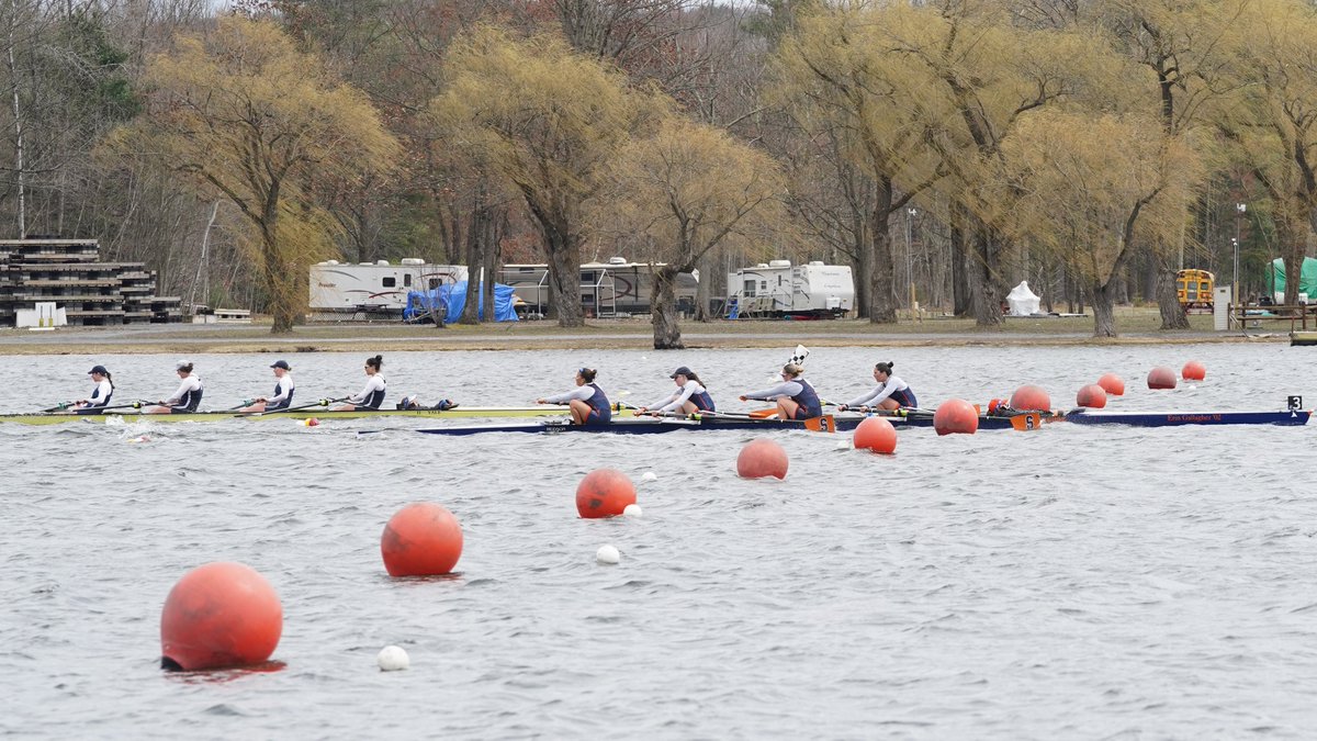 Varsity four tops Yale and Cornell at Cayuga Cup 📰 bit.ly/3PT5MTI