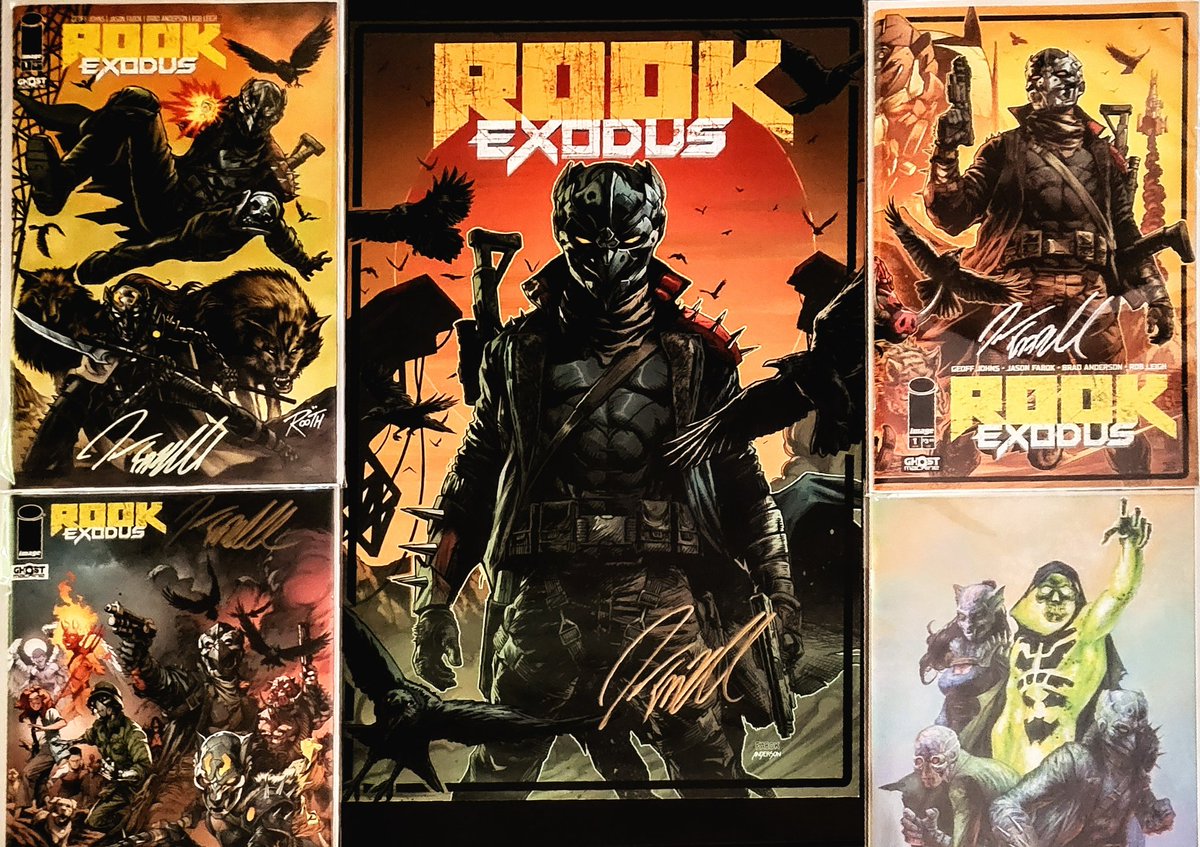 Wicked time at the Gotham Central Comics ROOK: EXODUS Signing with Mike Rooth and Jason Fabok! 
@uncouthRooth @JasonFabok @gothamcentralcc @ImageComics #RookExodus #Comics
