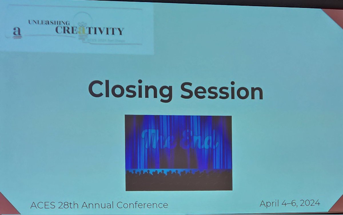 RebeccaGoSouth's tweet image. That&apos;s a wrap!  Great sessions and networking #aces2024 @StateandFederal. Heading back to DC!