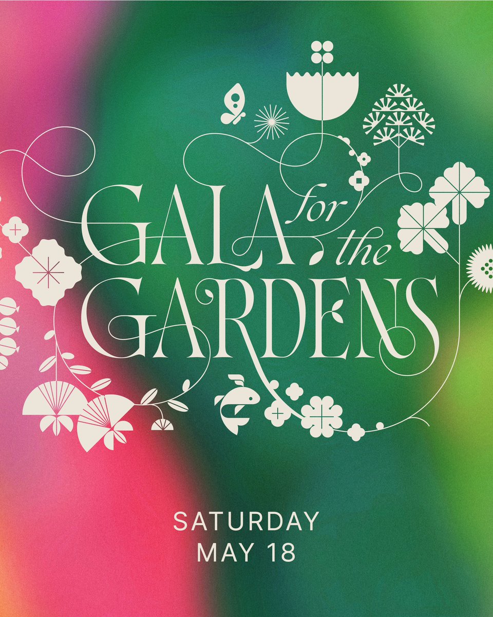 You’re invited to the Gala for the Gardens! Sat, May 18 11am-2pm 📍 SF Botanical Garden 🎉🌺🪷🌸🌳🍾 The Gala is our annual fundraising event for the Gardens of Golden Gate Park: @SFConservatory @JapaneseTGarden @SFBGS 🌱 Become a Sponsor or Buy Tickets! gggp.org/gala