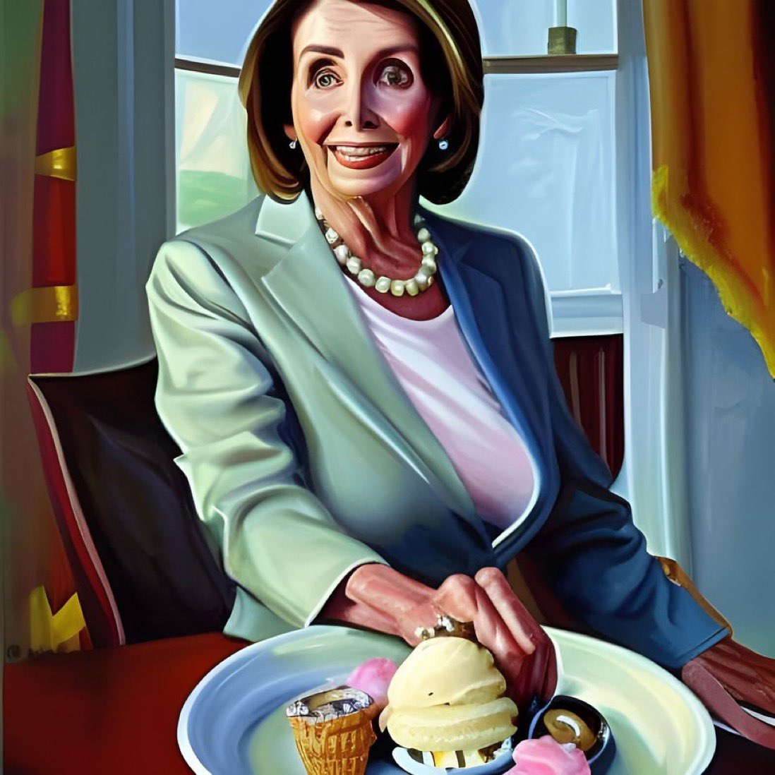 Do you agree Nancy Pelosi set up innocent Americans on January 6th at the U.S. Capitol? YES or NO?