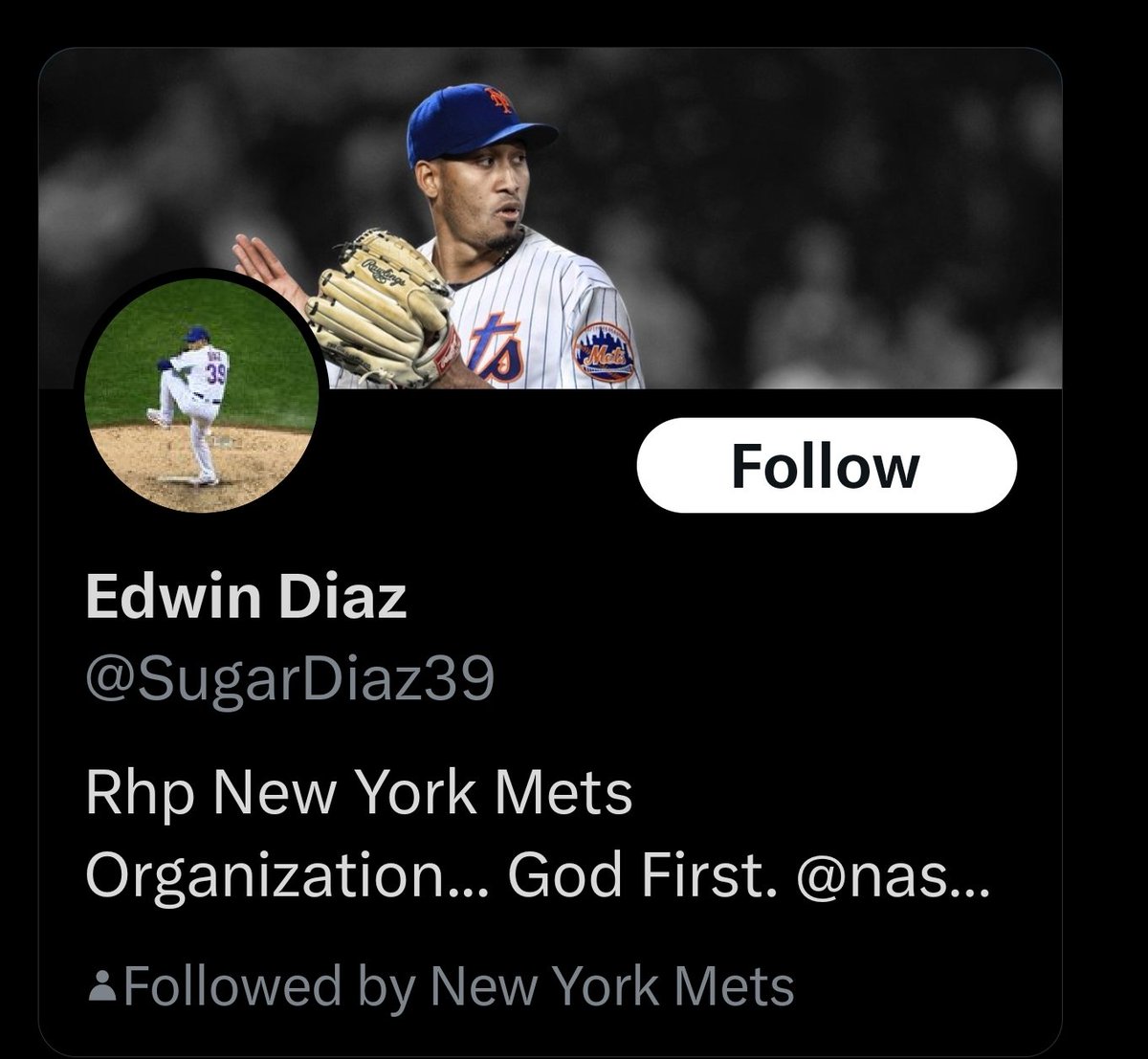 OMG! I first read this as Rip New York Mets Organization. 😭😭