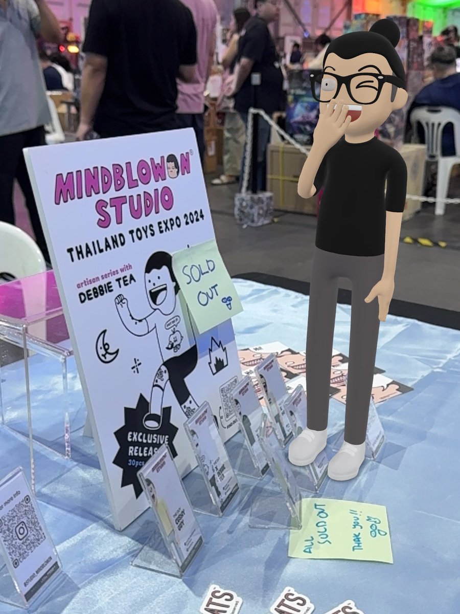 Oh! Fuck? Sold Out?!!! @Mindblowon_IO @ThailandToyExpo