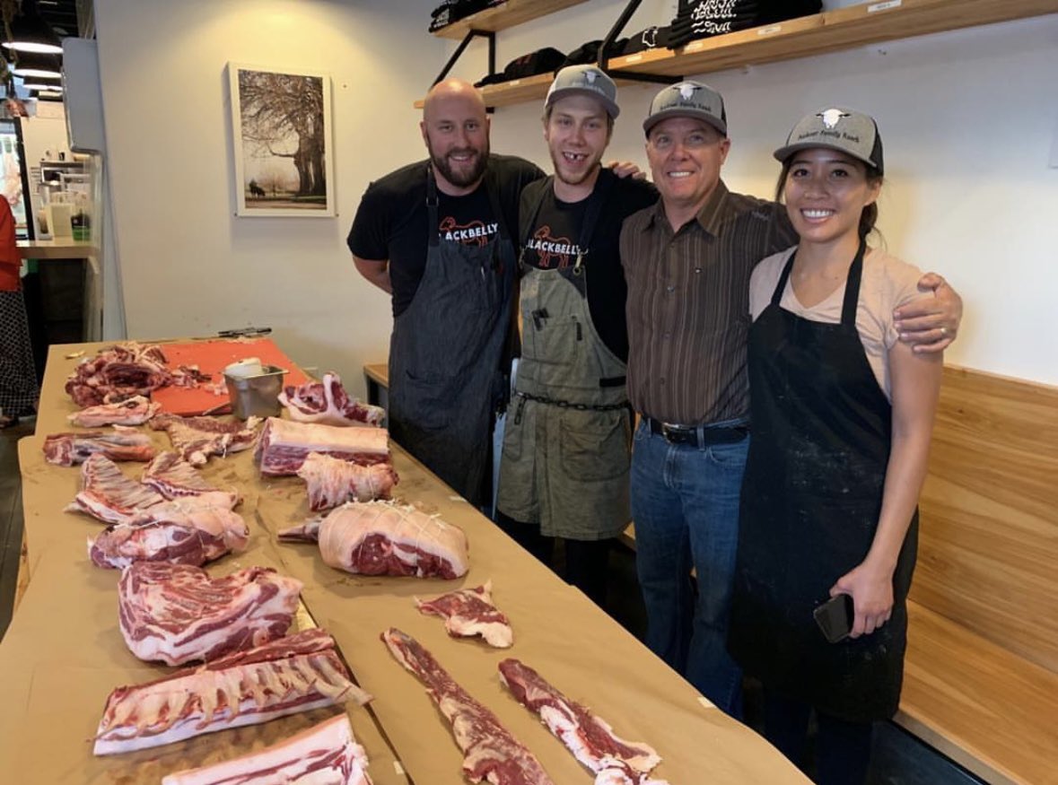 HUMUNGOUS THANKS to our favorite ❤️ Clint and MaryKay ♥️ of @bucknerfamilyranch for lending their refrigerated truck to save all our food!!! What an amazing team and community effort moving everything that would otherwise perish while the power’s out 😅
#restaurantlife 
#teamwork