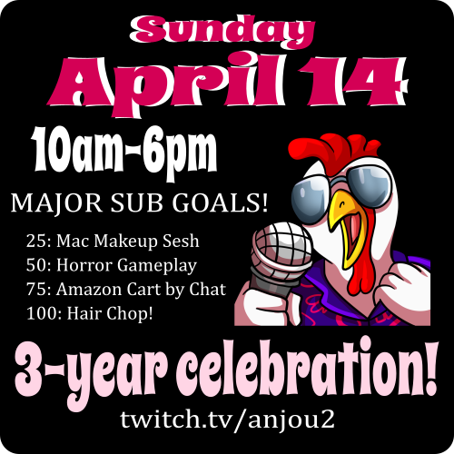 AnjouPlays's tweet photo. SHAMELESS SPAMMING! https://t.co/T7mSDhbv8T