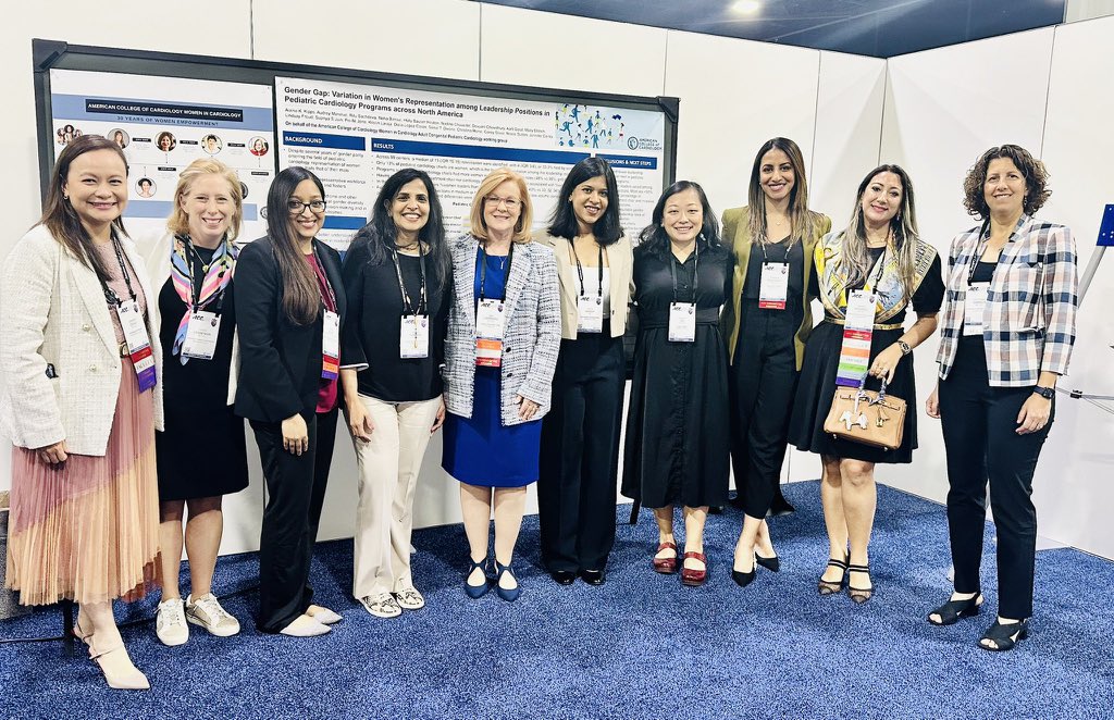 This is us - the phenomenal #ACCWIC council members of @ACCinTouch !! #ACC24 🤩🤩🤩