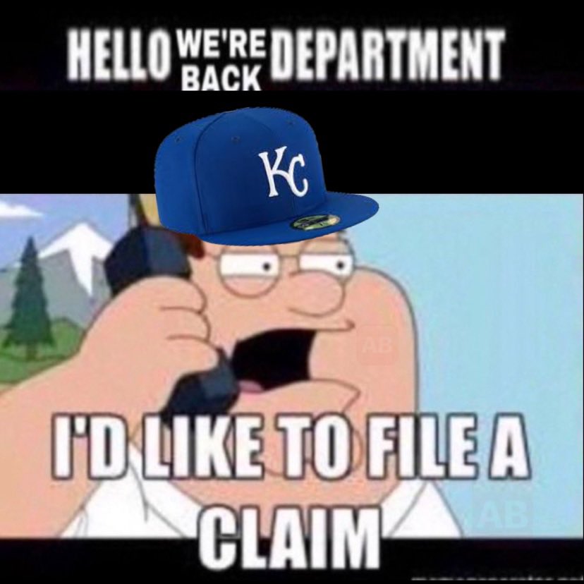 #royals are above .500 and have won a series