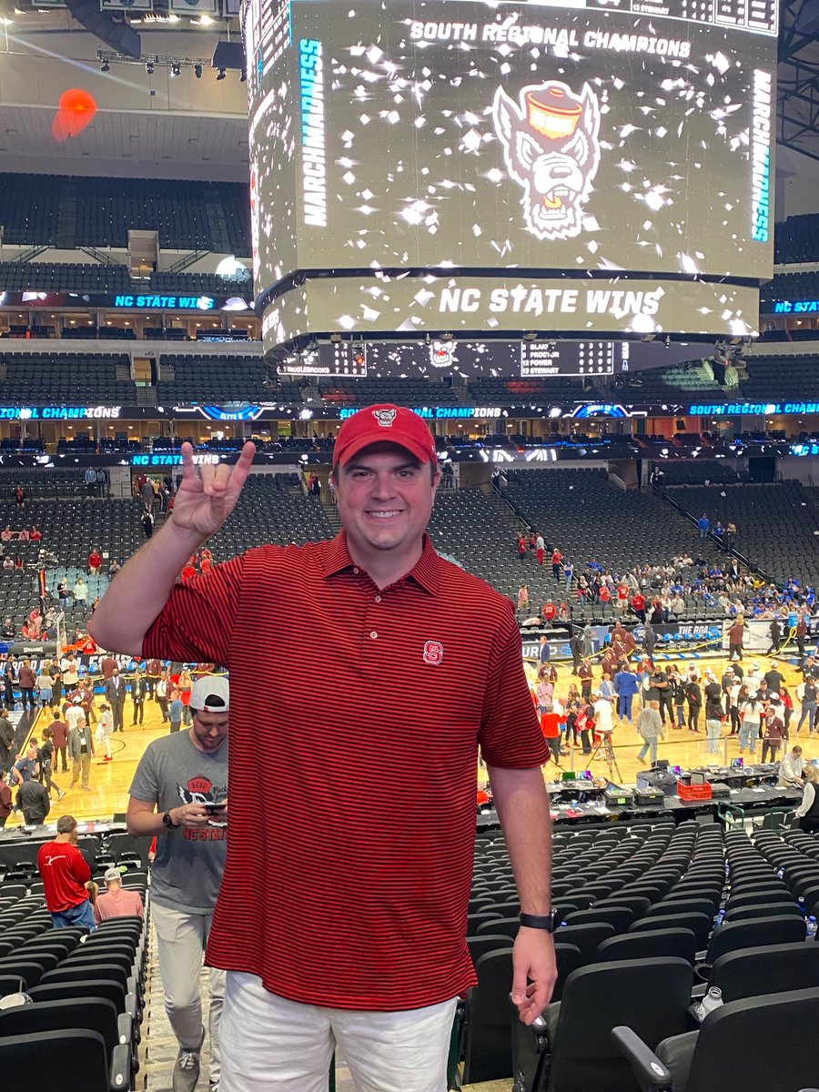 2024 ACC Champions. 2024 NCAA Final Four- South Regional Champions. Amazing run by the Wolfpack. Proud to be an alum of NC State. #GoPack