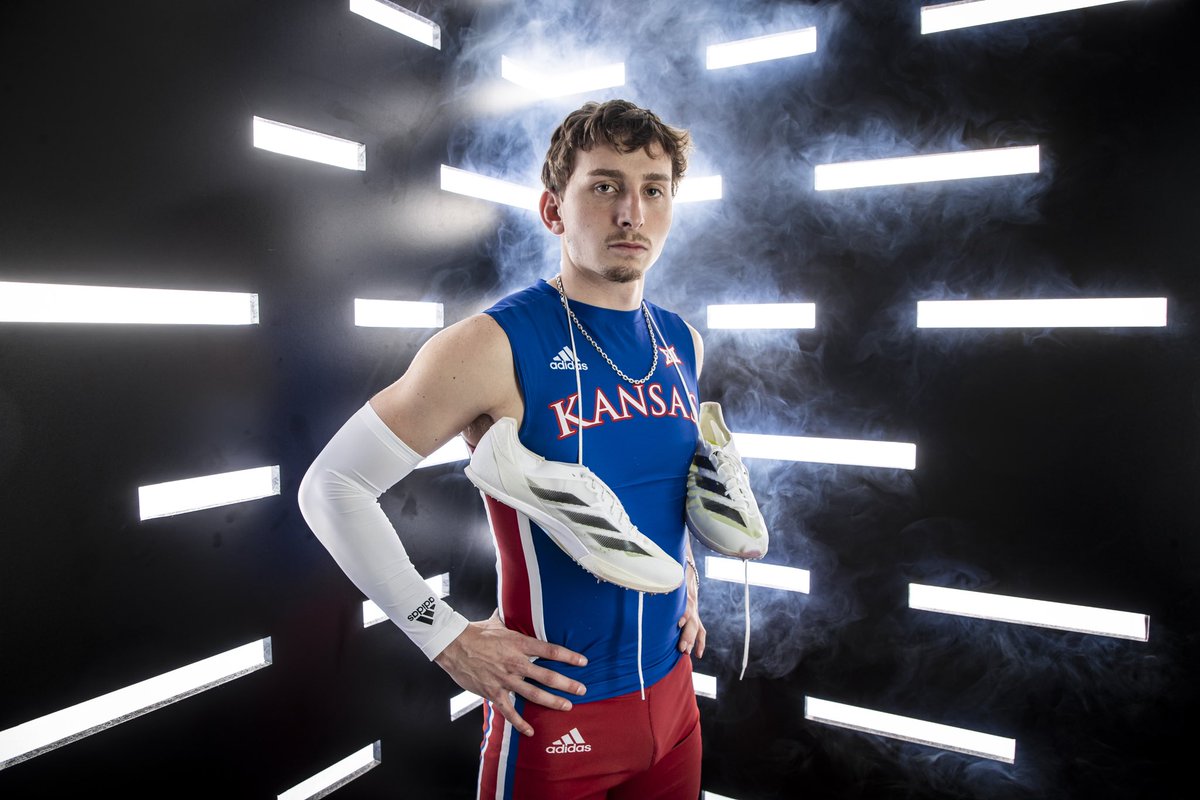 @TaytonKlein1 THE CHAMP 👑 Tayton Klein wins his first decathlon of the season with a total of 7️⃣6️⃣2️⃣9️⃣ points He’s now No. 3️⃣ in the NCAA event rankings ❕ #RockChalk