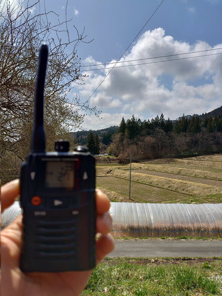 いわてDC702局、お久しぶりの特小レピーターありがとうございました📡🎵
#県南広域レピーター