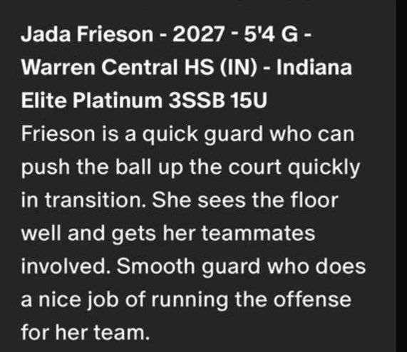 Thanks @AsherScouting @IndianaEliteWBB @SelectEventsBB #ProvingGrounds