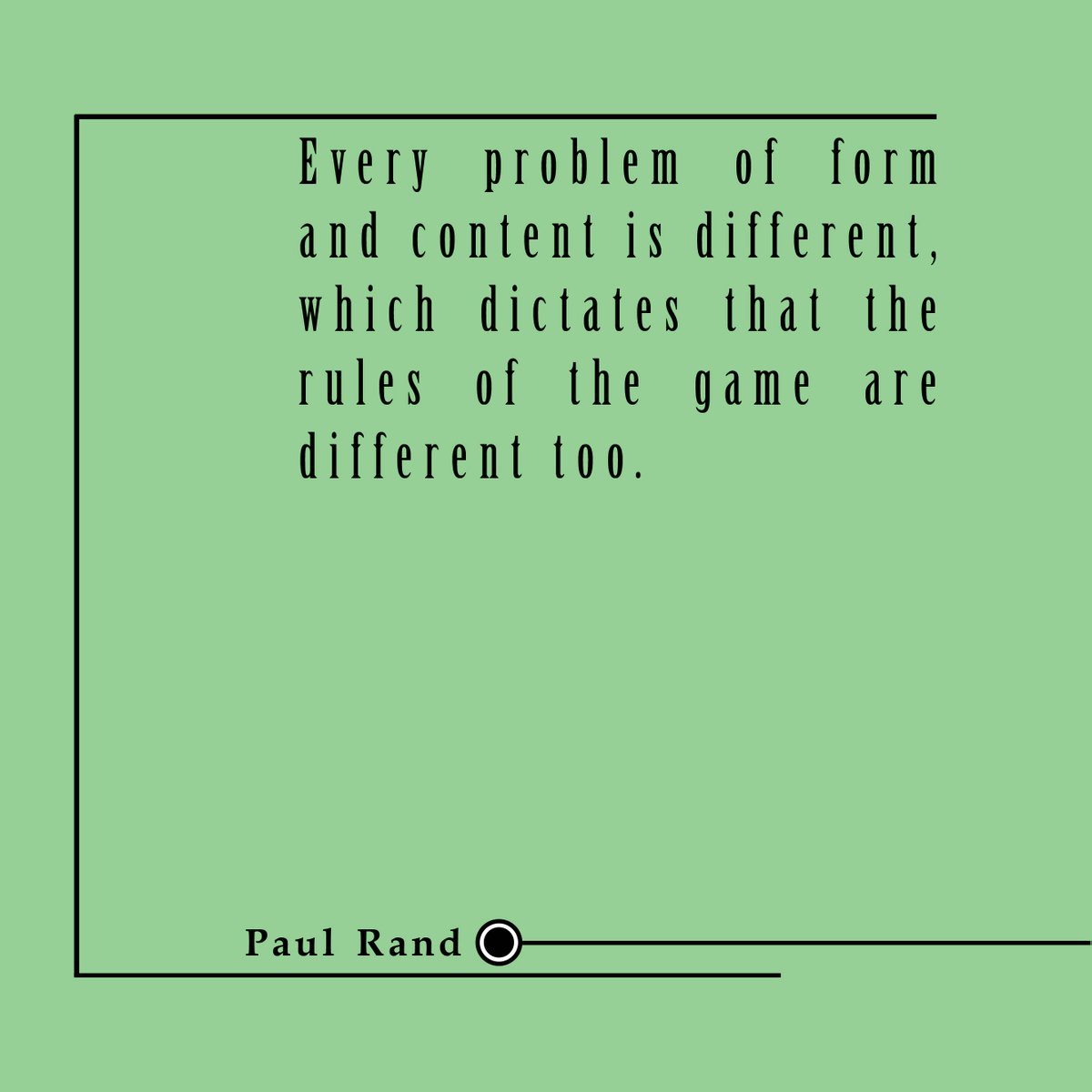 bioZvers's tweet image. #quotesoftheday #PaulRand