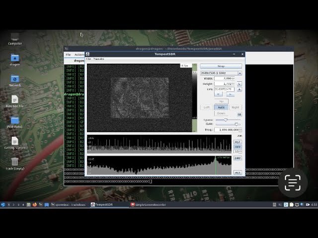 Add one more thing to the list the WarDragon w/ Airspy R2 is able to do. WarDragon EMEye/TempestSDR Camera Eavesdropping Attack Research (B210, Airspy R2, Wzye Cam Pan v2) youtu.be/4jsxG3-UHBA