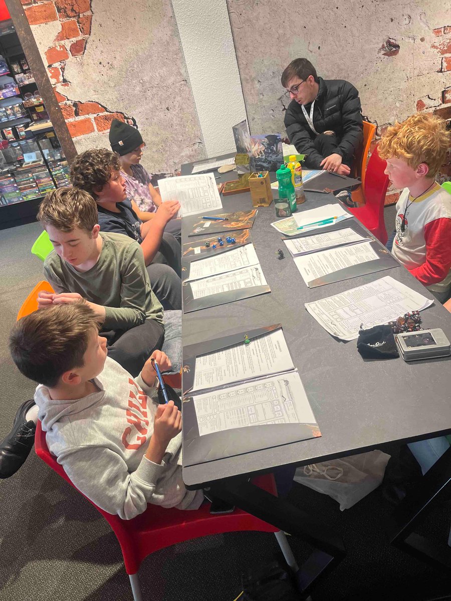 bea_dnd's tweet photo. Phandelver calls for aid!! Our under 15’s campaign is on its 5th session and it’s starting to get heated! What will happen in this session???
Check out our calendar to see when our next campaign starts if you want to join!!
#u15dnd #minicampaign #beadndgames #wpnpremium https://t.co/qyuS7VfWoG