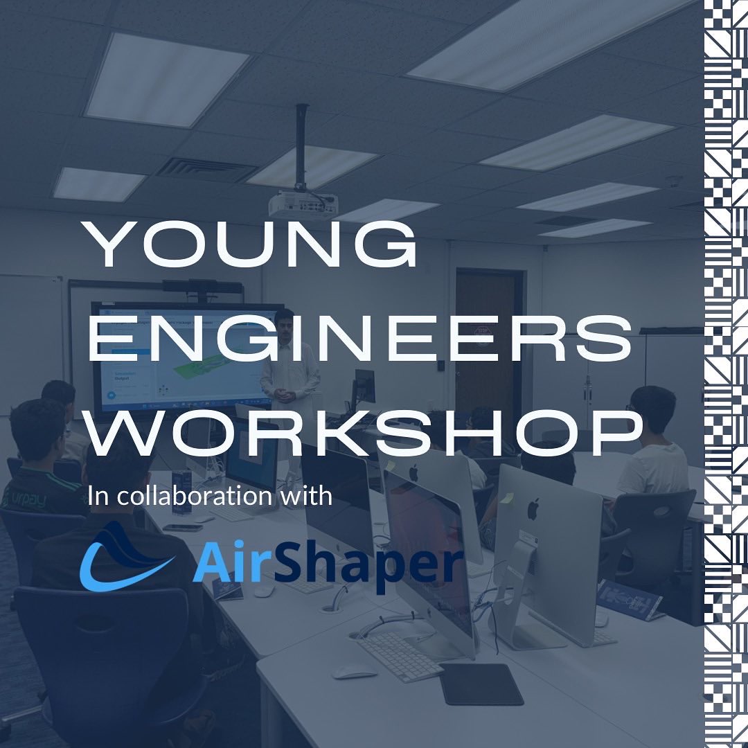 Aerodynamics, forces, and the science behind F1 cars 🏎️ We hosted a workshop where we used the remarkable fluid dynamics simulations, developed by our esteemed partner, <a href="/Air_Shaper/">AirShaper</a> to teach students more about F1 in Schools 💻👷

@f1inschoolsksa 
<a href="/dh_hub_racing/">DHAHRAN HUB RACING</a> 
#f1inschoolsksa