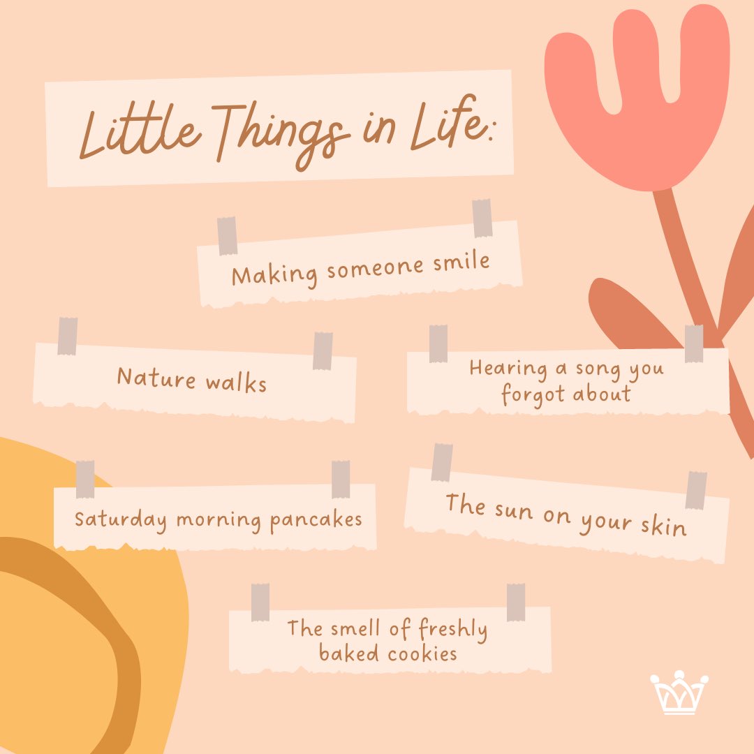 What are some little things in life that makes you smile? Take some time today to appreciate the little things that people do for you and that you do for yourself; hoping you all had a restful day, Queens and Kings! ♥️ #WeAreAllQueens