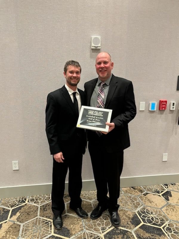 Congratulations to Brian Wheatley on being inducted into the IGCA Hall of Fame. Been fun watching him become one of the best coaches in state of Iowa for girls basketball! Great friend and coach, well deserved honor!