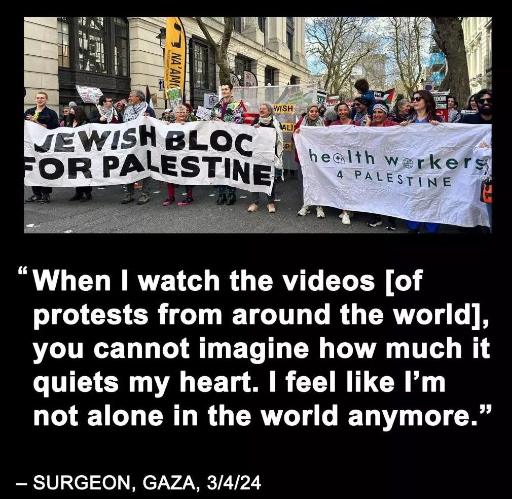 Don't stop talking about Gaza.