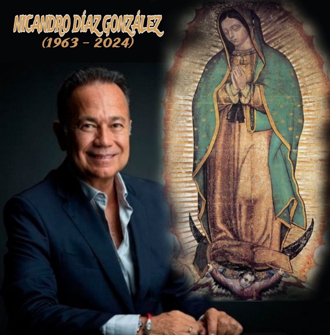 Misa dedicada con mucho amor en nombre de nuestro querido <a href="/NicandroDiaz/">Nicandro Díaz</a> desde la Basílica <a href="/INBGuadalupe/">Basílica Guadalupe</a>. La transmisión tendrá lugar mañana Domingo 7 a las 9:00 A.M. a través de dos vías:
Link de Basílica: virgendeguadalupe.org.mx
Y Televisión abierta <a href="/ElNueveOf/">El Nueve</a>
• <a href="/ProduNicandro/">Producción Nicandro Díaz</a>