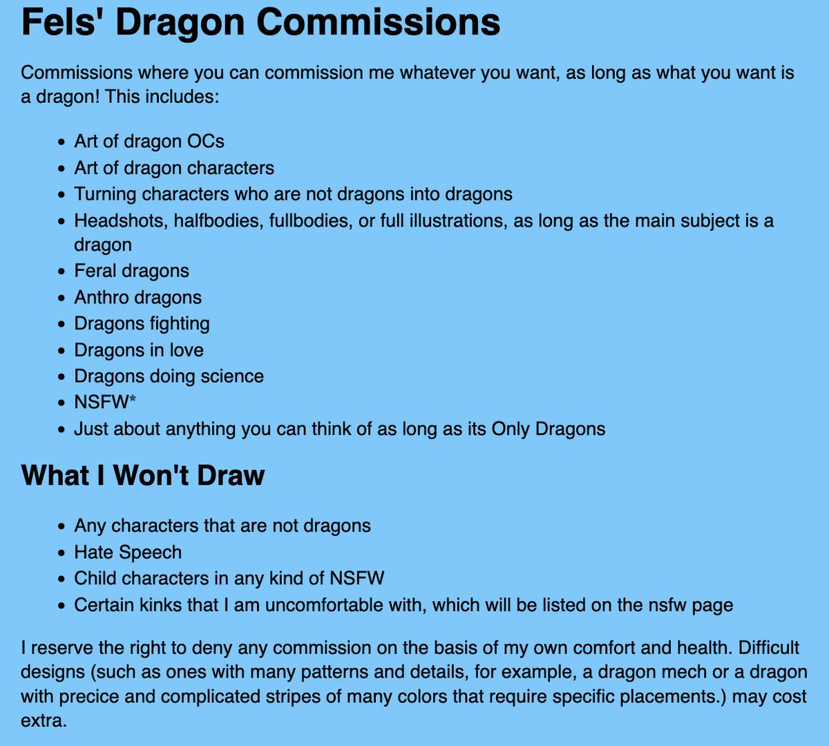 MaficMystery's tweet photo. A More Put Together Coms post!
Link to more examples and prices in reply https://t.co/XrbXQfePFw