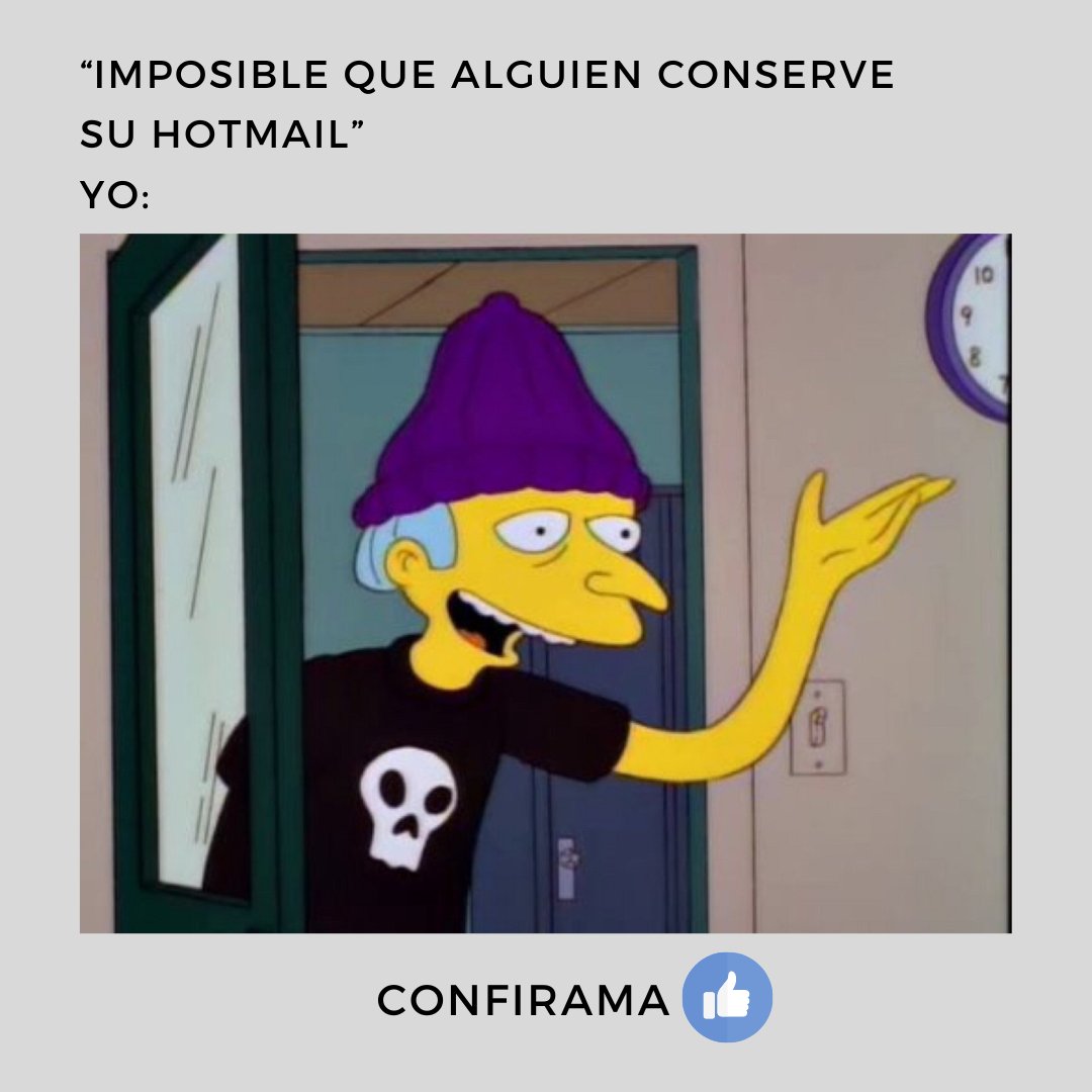 ¿Eres de este team?

Deja tu hotmail en comentarios 🙌🙌 y tu contraseña, así sabemos cuánto sabes de #ciberseguridad