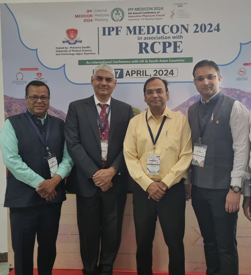 @ Jaipur for the @Iphysicianforum Medicon in association with @RCPEdin . Exciting academic content, attentive delegates, next level interaction and a great hospitality.