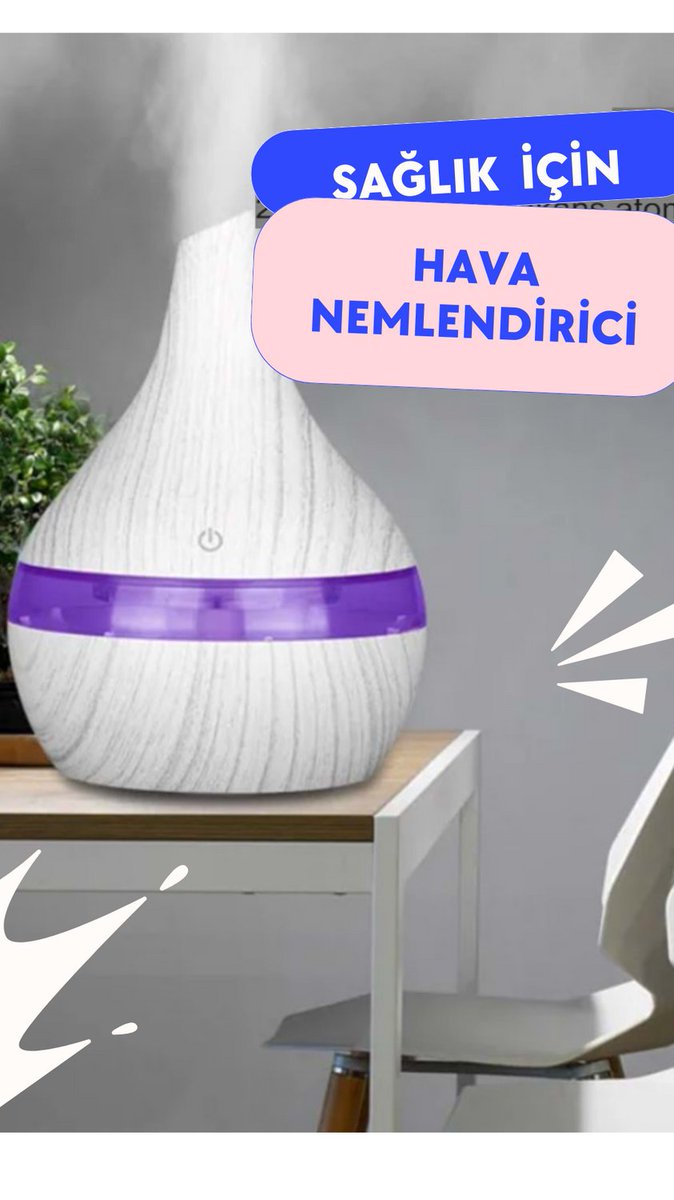 💧🌿 Kuru hava problemini çözmek artık çok kolay! Hava nemlendiricileri, evinizdeki nem seviyesini ideal düzeyde tutarak cildinizi ve solunum yollarınızı korur. Şimdi daha sağlıklı ve konforlu bir yaşam için adım atın! 🏡✨ #HavaNemlendirici #Sağlık #Konfor #EvYaşamı 🌬️💦