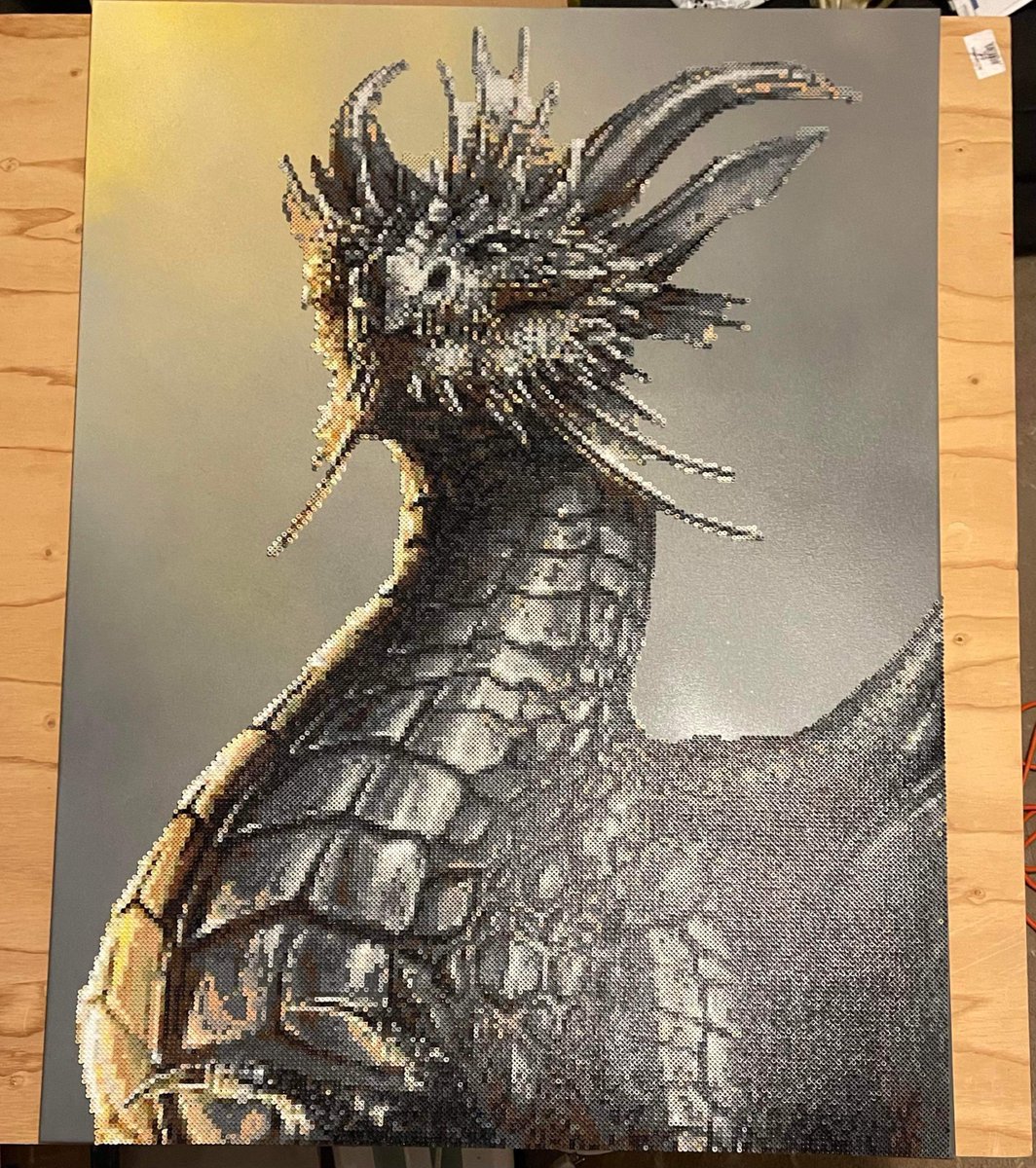 Check out this incredible dragon 🐉 from our customer

🎨Captured in all its glory on a massive 4ft canvas.

#ArtLovers #DragonArt #CanvasMagic #artkal #artkalbeads #artkalmini #perlerbeads #hamabeads #pixelart #fusebeads #8bitart #art #artwork #crafts #artcraft