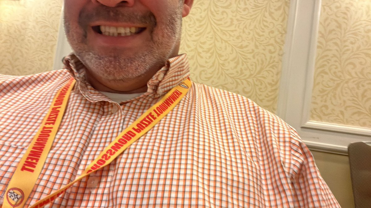 Personally, I wore my griddy-est button-down today for #ACPT. For fellow Philadelphians and fans of maniacal mascots, that would also be my Gritty-est shirt #ACPT2024