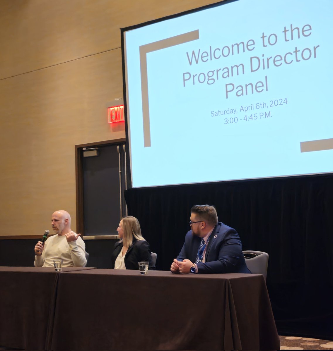 University of Minnesota PM&R Residency Program (@gopherpmr) on Twitter photo Day 2 of <a href="/AOCPMR/">AOCPMR</a> #MYM24 featured a Program Director Panel with <a href="/GopherPMR/">University of Minnesota PM&R Residency Program</a>'s very own Dr. Tonkin!π€©
It was SO great to meet so many passionate & driven students, it's been said many times before, the future of PM&R is BRIGHTπππ
Stop by & say hi at the residency fair tmrw! π₯° Day 2 of <a href="/AOCPMR/">AOCPMR</a> #MYM24 featured a Program Director Panel with <a href="/GopherPMR/">University of Minnesota PM&R Residency Program</a>'s very own Dr. Tonkin!π€©
It was SO great to meet so many passionate & driven students, it's been said many times before, the future of PM&R is BRIGHTπππ
Stop by & say hi at the residency fair tmrw! π₯°