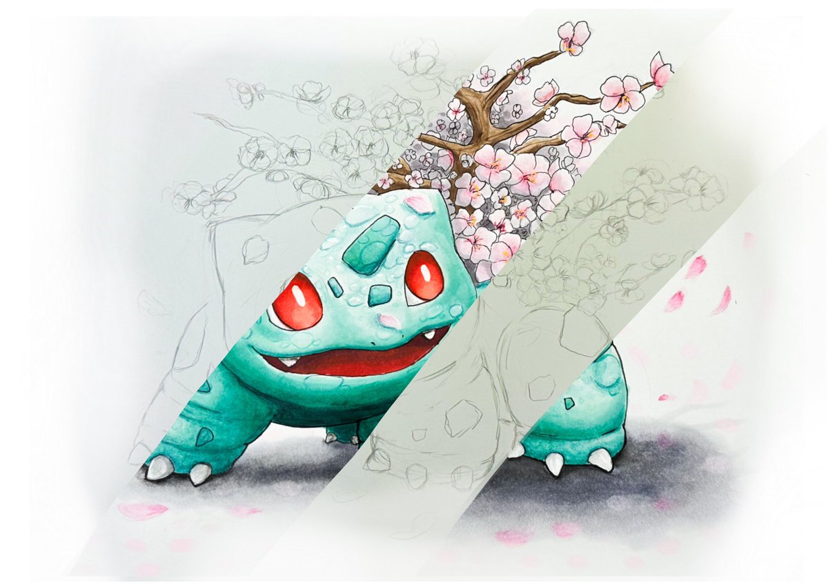 Check out my spring bulbasaur illustration! #pokemonfanart #illustration #pokemon

youtu.be/tWKeY-J4XAM?si…