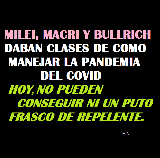 juanpedro1950's tweet photo. Gracias Milei, Bullrich y Macri:
#TRAIDORES_A_LA_PATRIA #VendePatrias #SDTV #Mesaza #LaNocheDeML #EscapePerfecto #MileiVerguenzaMundial #MileiTraidorALaPatria #MileiTeMintio #MileiAndateYA #MileiVendepatria #MileiAndateYA https://t.co/PEx9IEpRnn