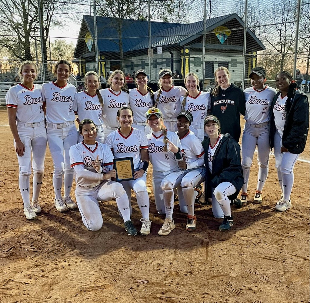 Hoover Bucs Softball (@hoover_sb) on Twitter photo Scores from today
G1 v. <a href="/wcsnhssoftball/">Nolensville Softball</a> W 4-3
G2 v. <a href="/wcsnhssoftball/">Nolensville Softball</a> W 11-0
G3 v. <a href="/GreenHillHighSB/">Green Hill Softball</a> 9-8
Championship GM v. <a href="/wcsSHSsb/">Summit Softball</a> W 5-3
#SailsUp
A big thank you to <a href="/wcsBHSsoftball/">Brentwood Softball</a> for hosting us! Scores from today
G1 v. <a href="/wcsnhssoftball/">Nolensville Softball</a> W 4-3
G2 v. <a href="/wcsnhssoftball/">Nolensville Softball</a> W 11-0
G3 v. <a href="/GreenHillHighSB/">Green Hill Softball</a> 9-8
Championship GM v. <a href="/wcsSHSsb/">Summit Softball</a> W 5-3
#SailsUp
A big thank you to <a href="/wcsBHSsoftball/">Brentwood Softball</a> for hosting us!