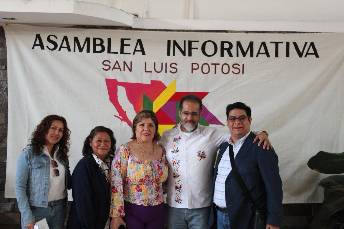 Exitosa Asamblea Informativa del #MNE hoy sábado 6 de abril del 2024 en Soledad de Graciano Sánchez, San Luis Potosí.@mnedf