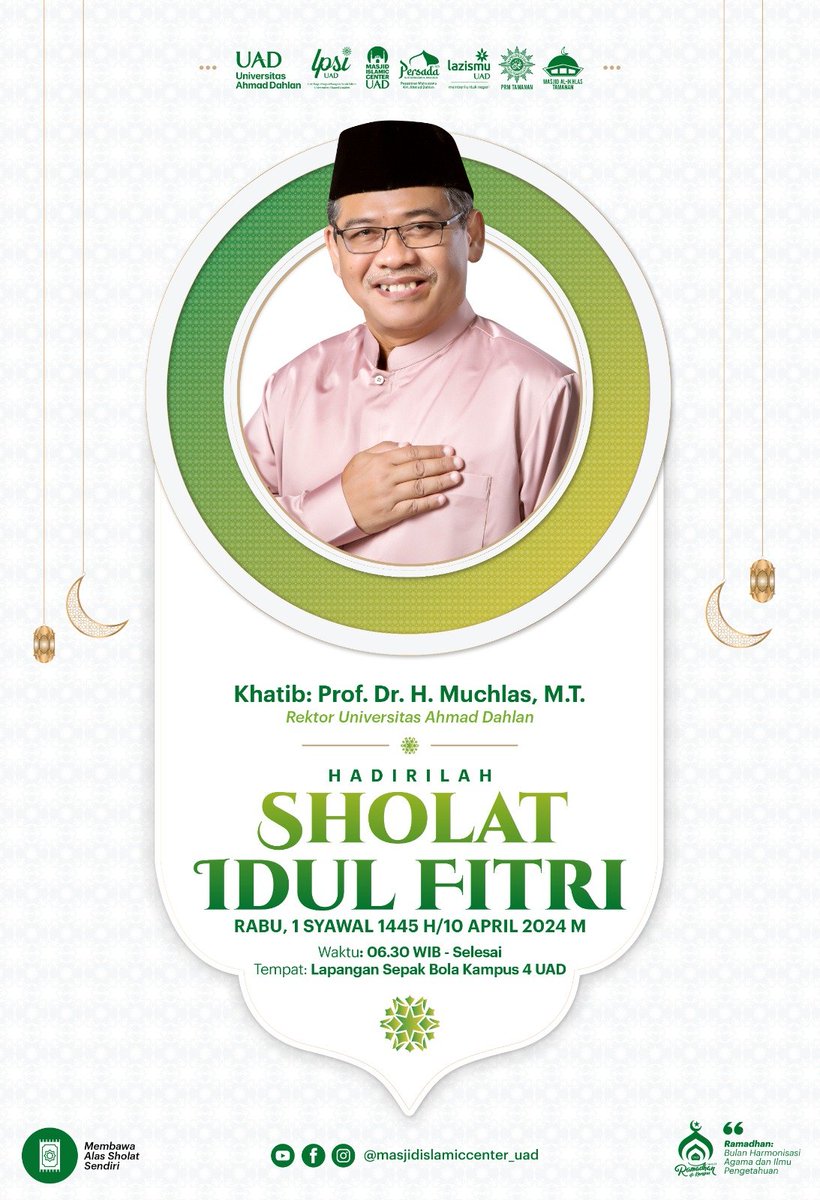 Untuk Warga Muhammadiyah Yogyakarta yang di sekitar UMY dan UAD