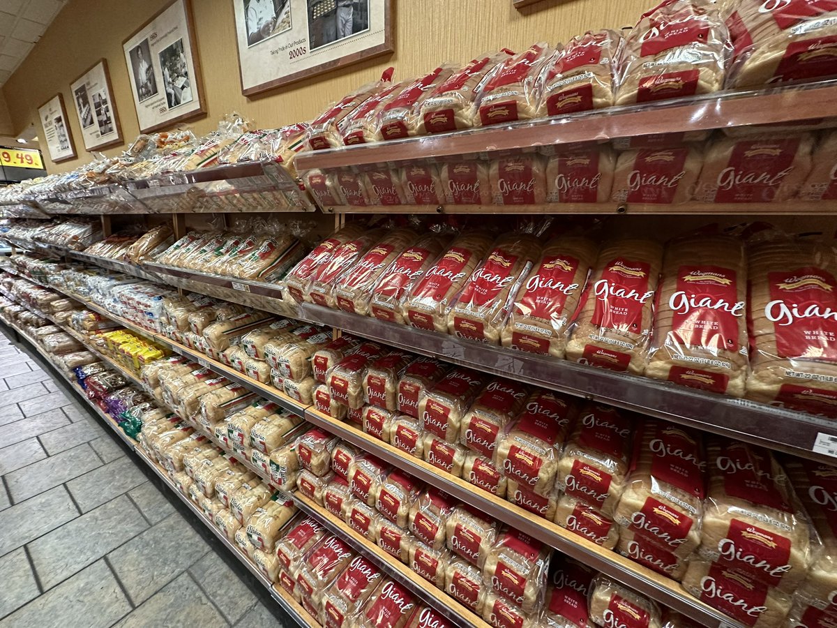 Eclipse Update: Wegmans still has plenty of bread. All good!