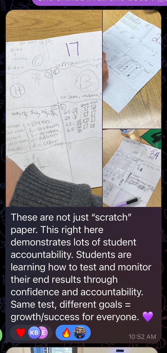 The Bowie Way strikes again!! Thank you @Dt16Goode @BowieMSOdessa @EctorCountyISD @ECISDmath for evidence of High Expectations, Strong Instruction and Opportunity as a norm!!