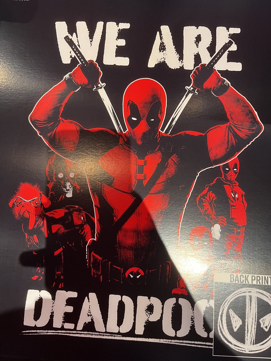 AvengersUpdated's tweet image. New promotional art for Deadpool &amp;amp; Wolverine featuring Dogpool, Headpool, Babypool and 
Kidpool ⚔️