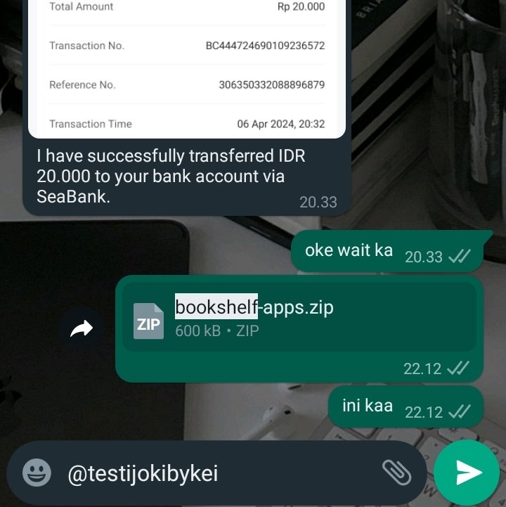 jokibykei_'s tweet image. Setelah sekian lama tutup, kita open joki coding/programming lagi yaa
Yang mau bikin web pake html, CSS, Javascript, bootstrap, springboot java, atau tugas C, C++, Python, bikin UML, flowchart, langsung wa aja yaap, handled by mahasiswa sistem informasi
#zonauang #jokicoding