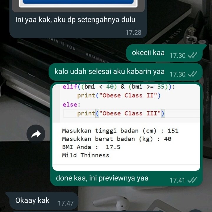 jokibykei_'s tweet image. Setelah sekian lama tutup, kita open joki coding/programming lagi yaa
Yang mau bikin web pake html, CSS, Javascript, bootstrap, springboot java, atau tugas C, C++, Python, bikin UML, flowchart, langsung wa aja yaap, handled by mahasiswa sistem informasi
#zonauang #jokicoding
